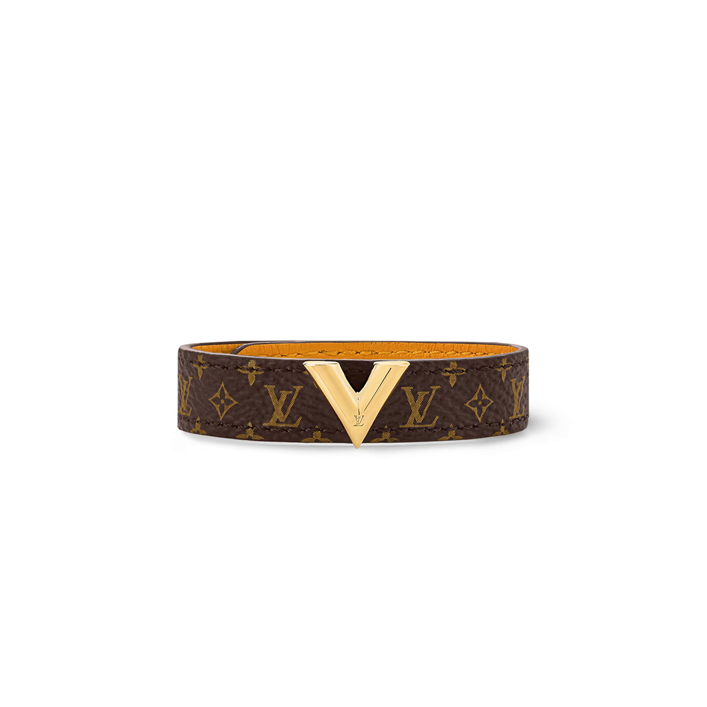 LOUIS VUITTON ESSENTIAL V BRACELET M6042F